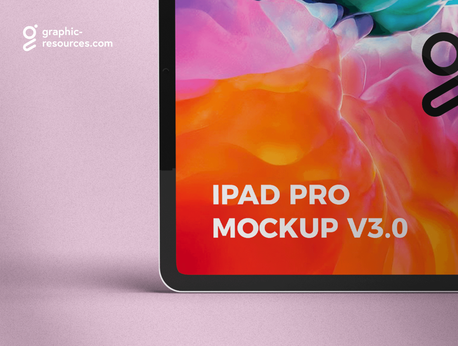 6186 色彩绚丽独特平板电脑模型样机-iPad Pro Mockup