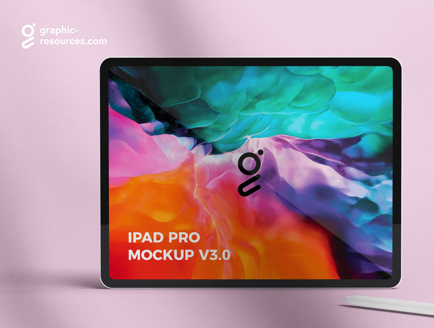 6186 色彩绚丽独特平板电脑模型样机-iPad Pro Mockup