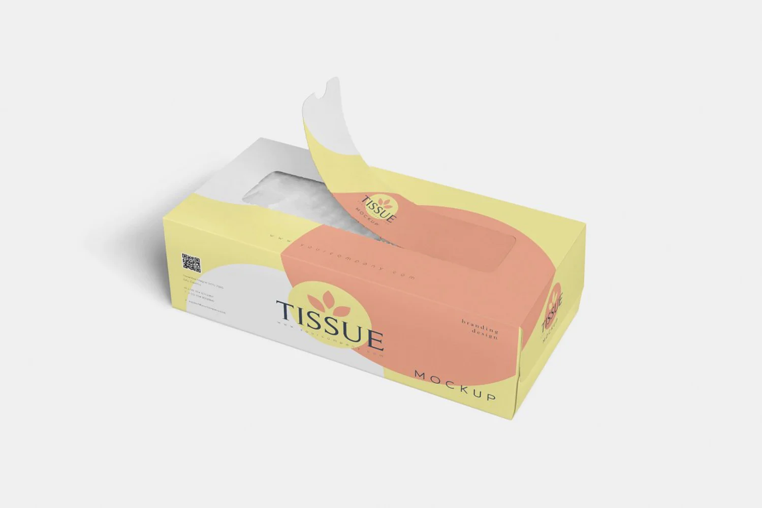 6189 手抽纸巾盒包装设计样机-Tissue_Box_Mockups