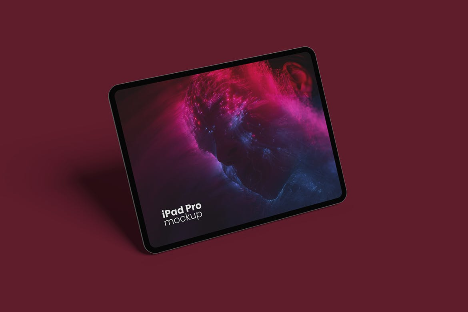 6190 高清多彩平板电脑模型样机-ipad-pro-mockup