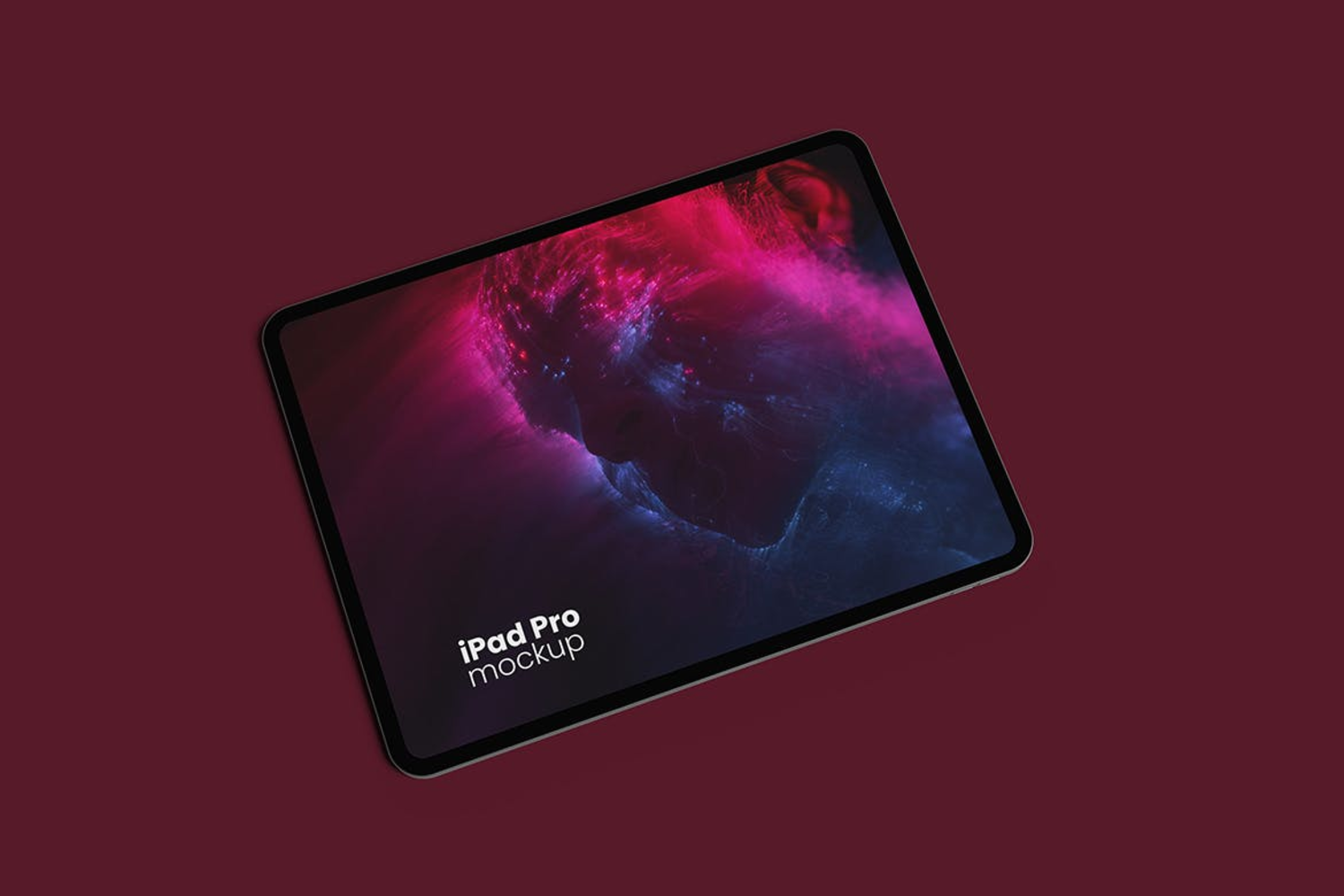 6190 高清多彩平板电脑模型样机-ipad-pro-mockup