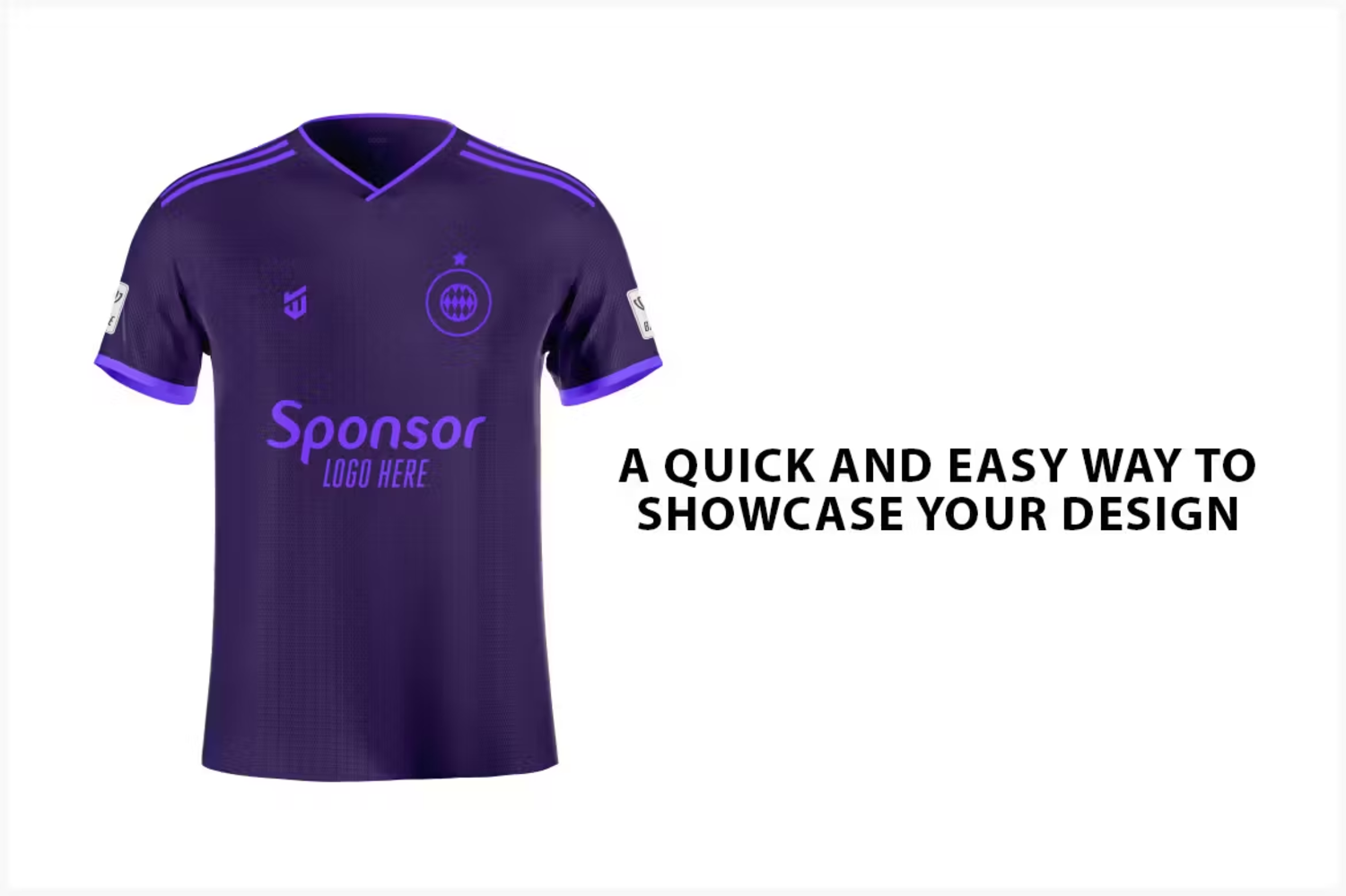 6206 创新设计足球球衣模型样机-Soccer Jersey Shirt Mockup