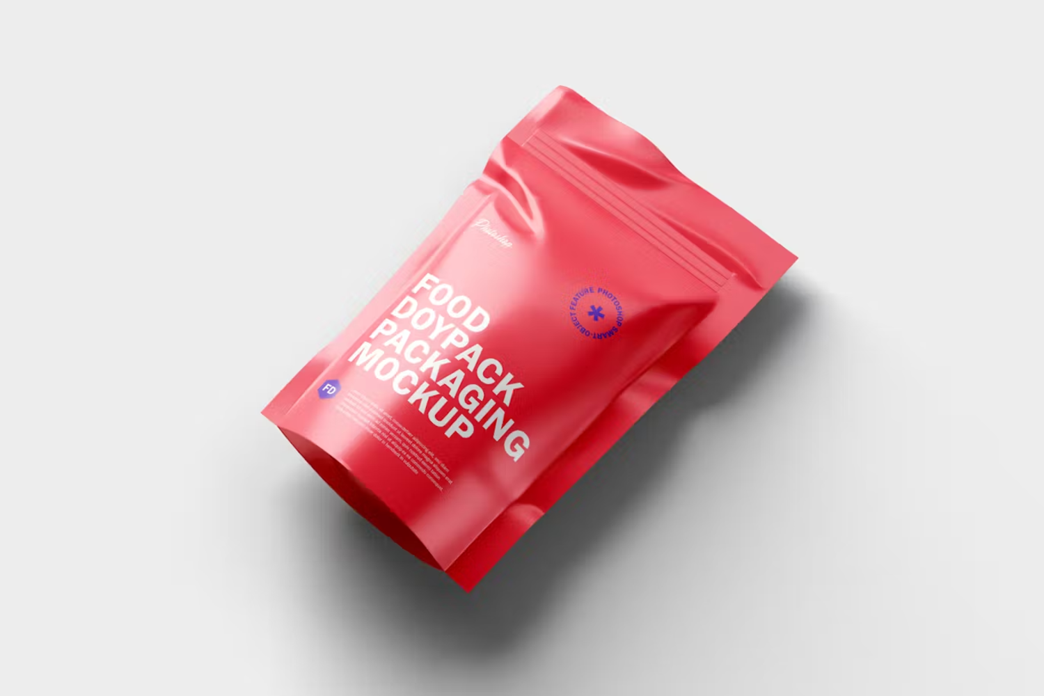 6209 美食包装袋模板设计PSD样机-Food Doypack Packaging Mockups