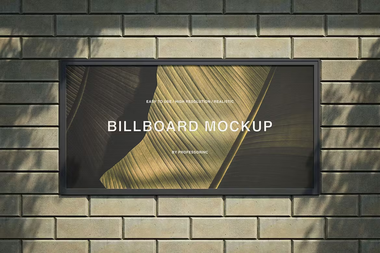 6210 专业级广告牌模型样机-Billboard Mockup Set