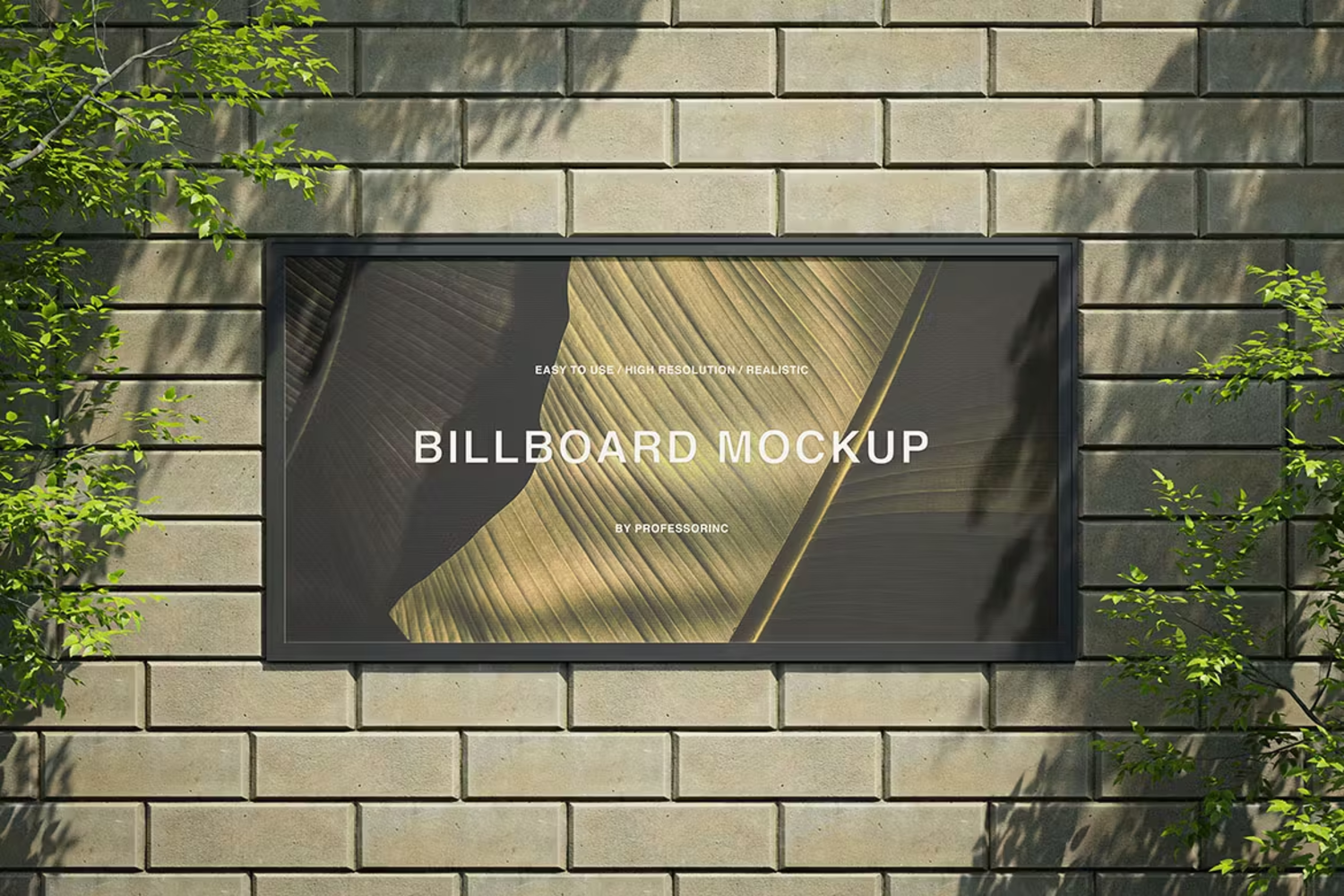 6210 专业级广告牌模型样机-Billboard Mockup Set