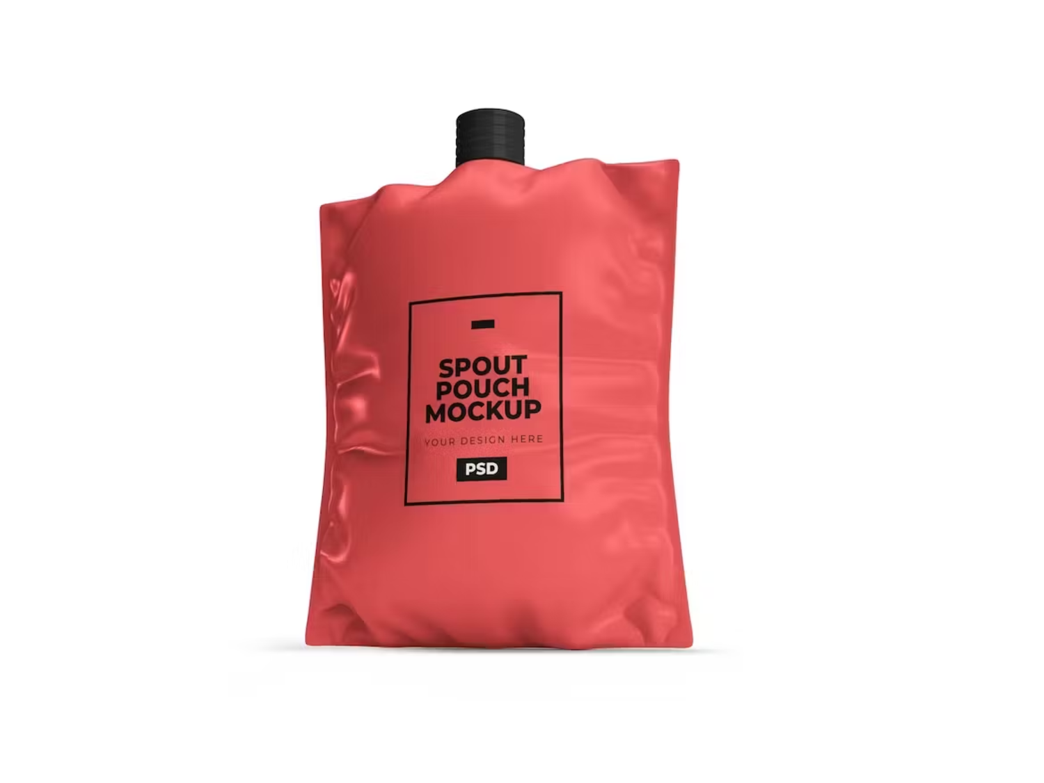 6221 简约灌口袋模型样机-Spout Pouch Mockup Set