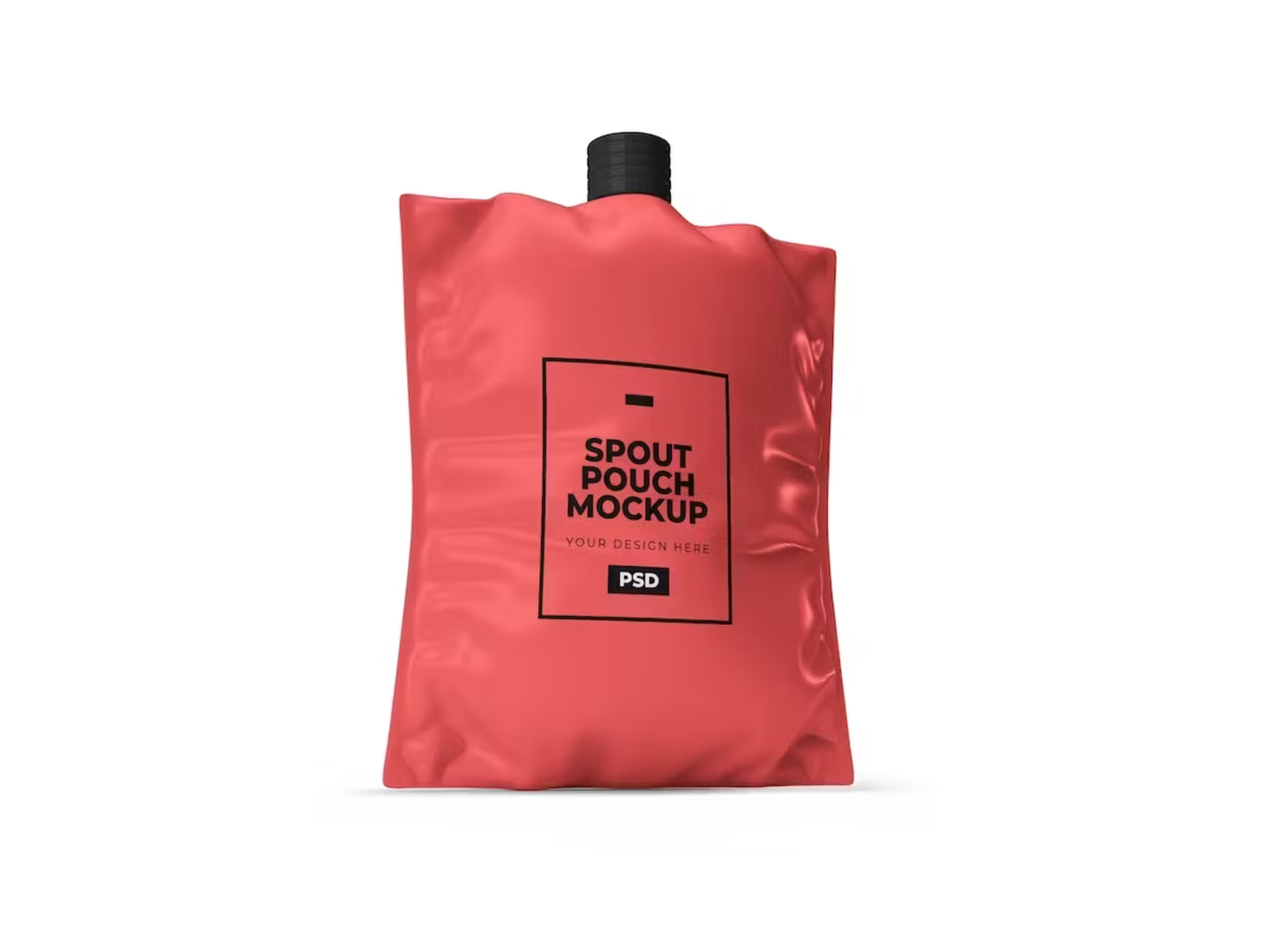 6221 简约灌口袋模型样机-Spout Pouch Mockup Set