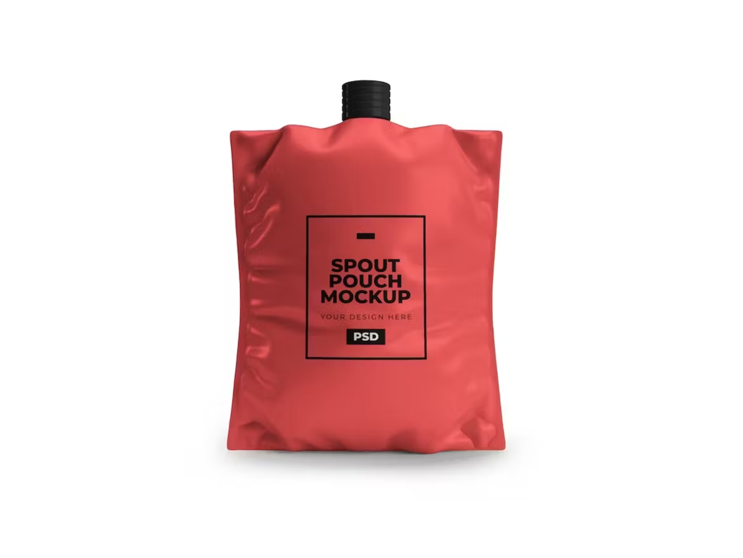 6221 简约灌口袋模型样机-Spout Pouch Mockup Set