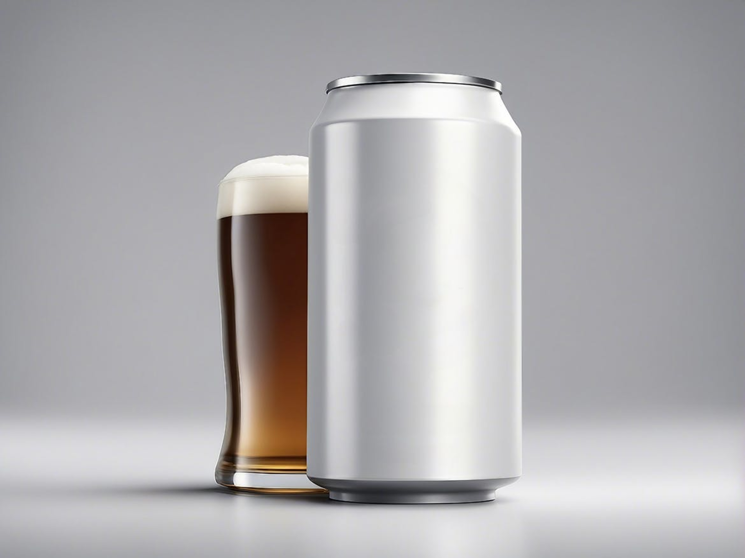 6237 易拉罐饮料罐样机模型-Drink Can Mockup