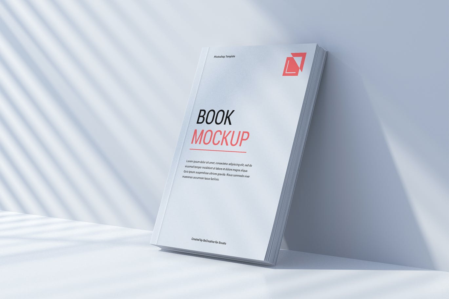 6243 个性定制高品质平装书样机模型-softcover book mockup