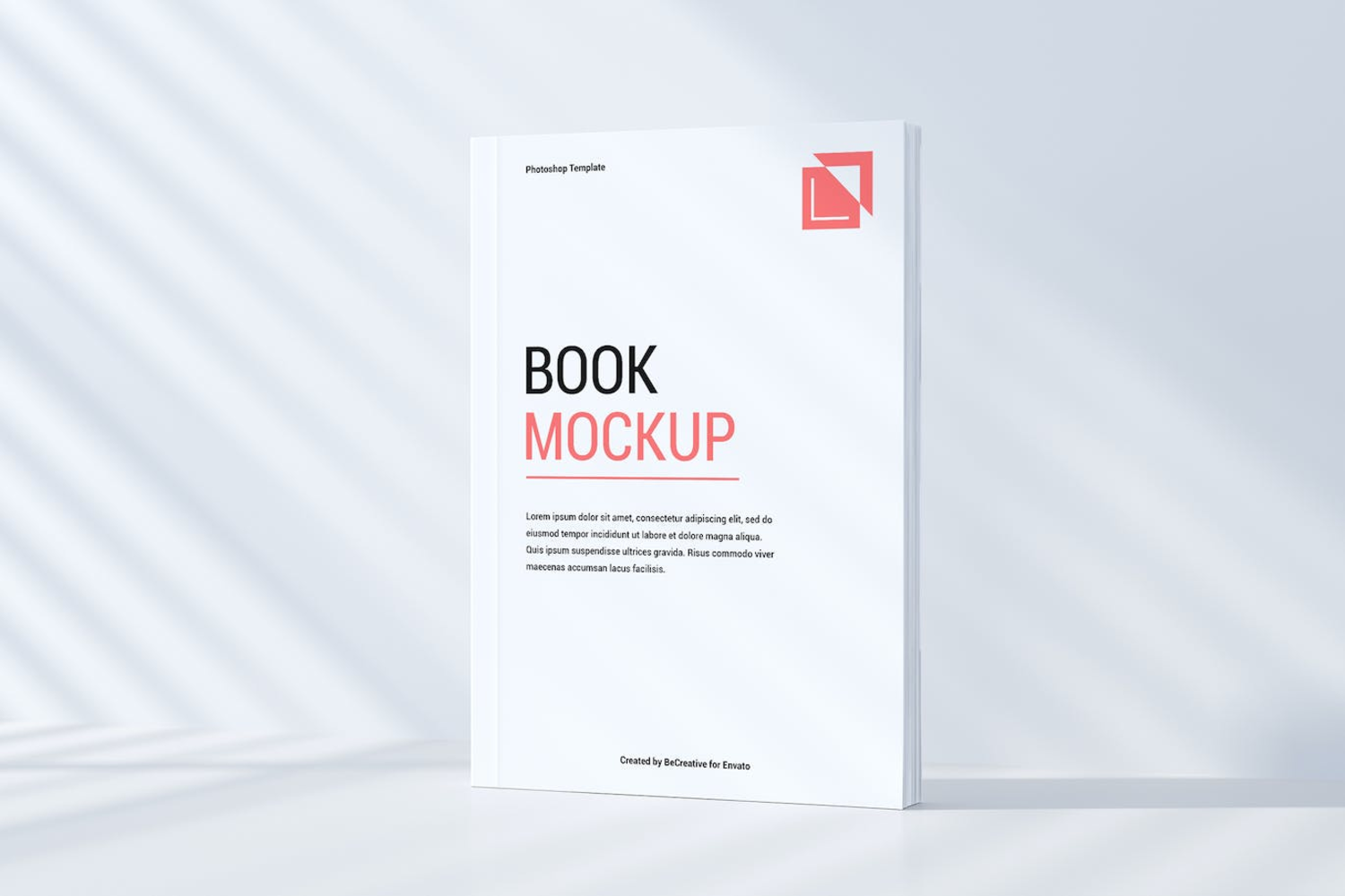 6243 个性定制高品质平装书样机模型-softcover book mockup