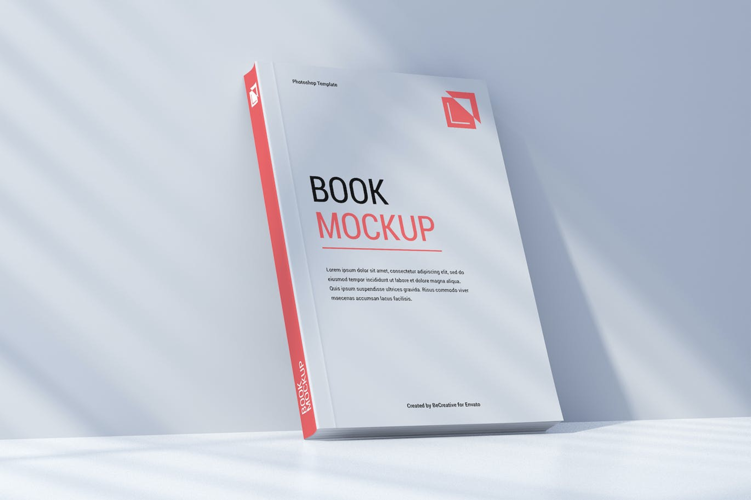 6243 个性定制高品质平装书样机模型-softcover book mockup