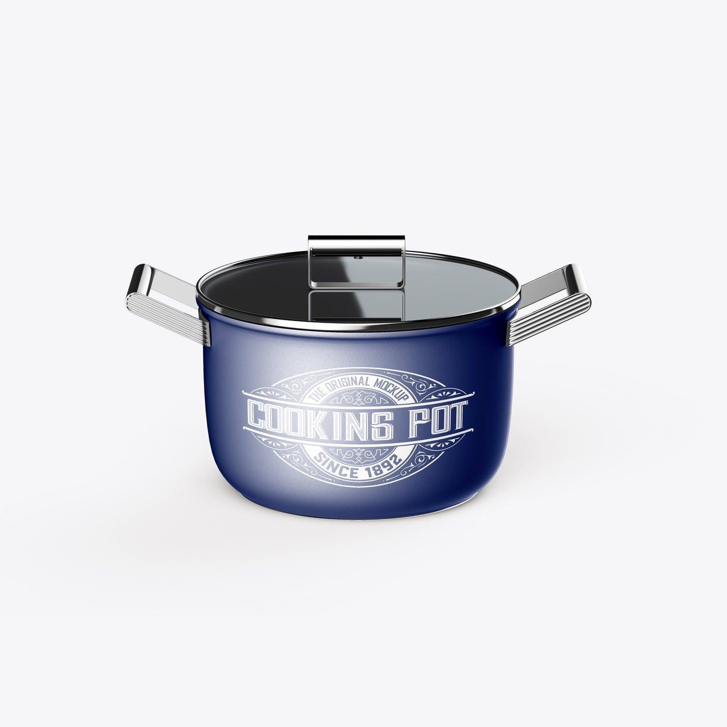 6245 烹饪锅包装设计样机-Cooking Pot Mockup