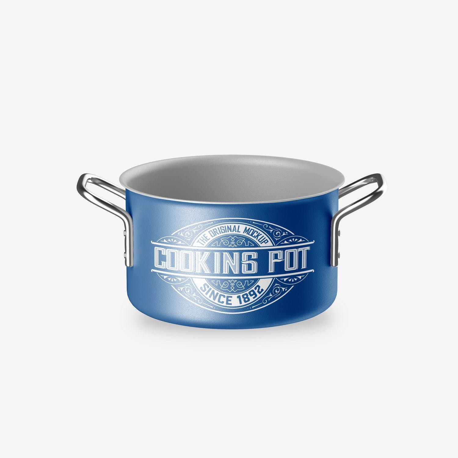 6245 烹饪锅包装设计样机-Cooking Pot Mockup