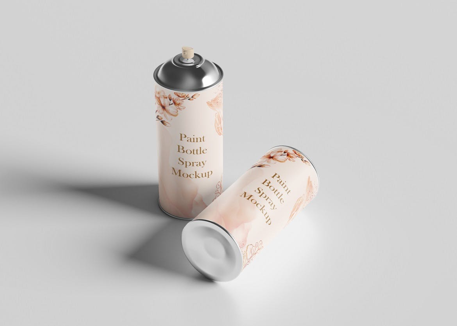 6248 油漆喷雾瓶包装设计样机-Paint Bottle Spray Mockup