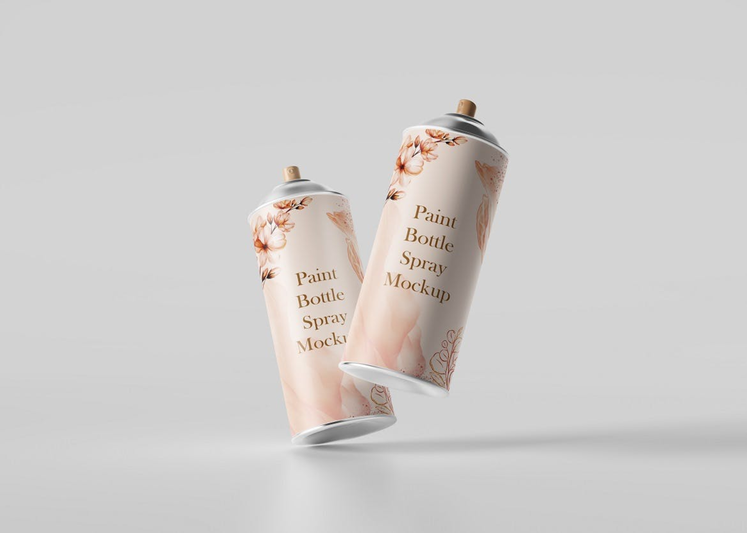 6248 油漆喷雾瓶包装设计样机-Paint Bottle Spray Mockup