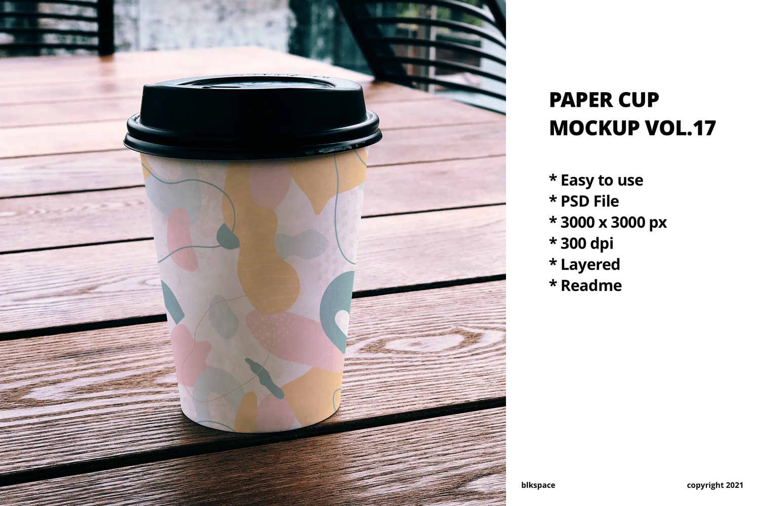 6252 一次性纸杯咖啡杯品牌包装设计样机-Paper Cup Mockup