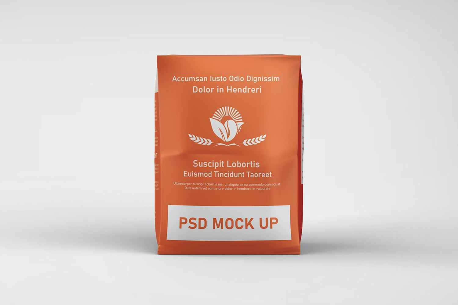 6275 创意设计面粉袋包装样机模型-Flour bag packaging mockup