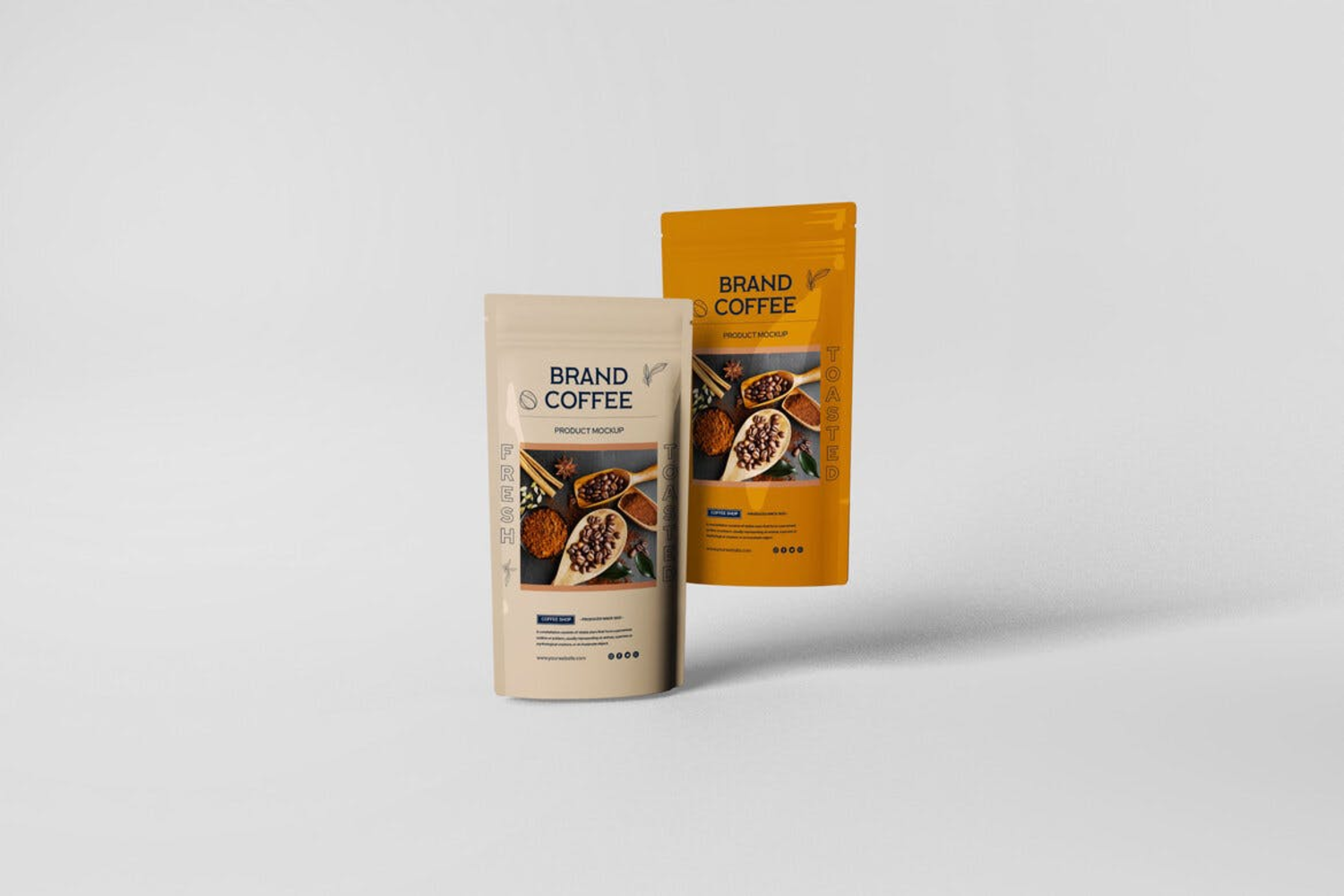 6280 咖啡包装设计实物样机-Coffee packaging design physical prototype