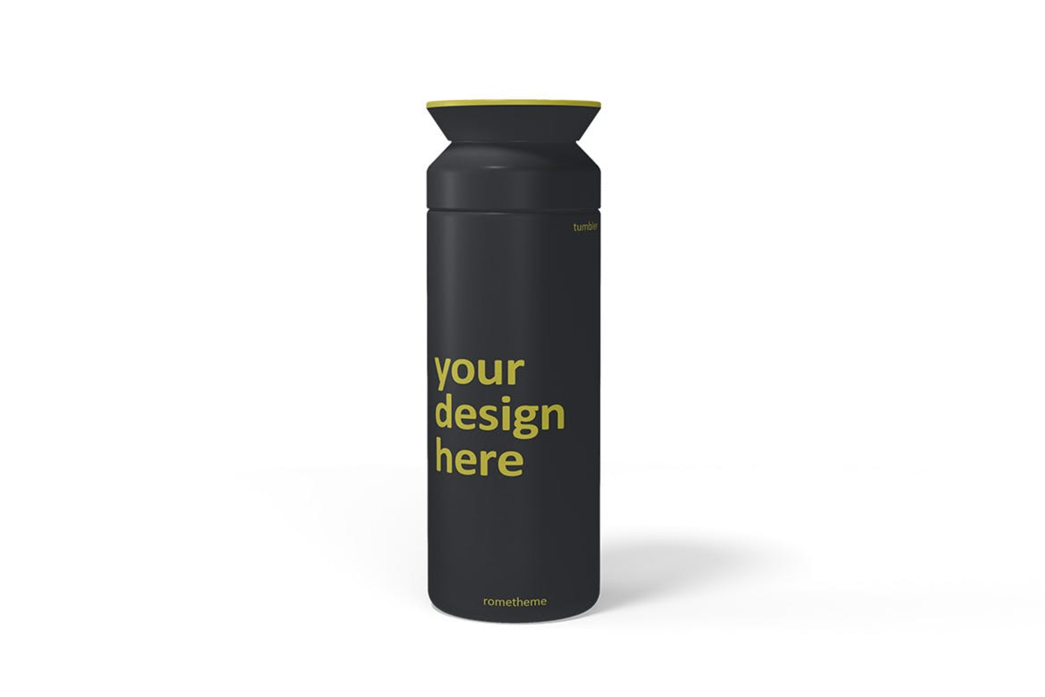 6281 平底水杯包装设计样机模板 Tumbler – Mockup Template