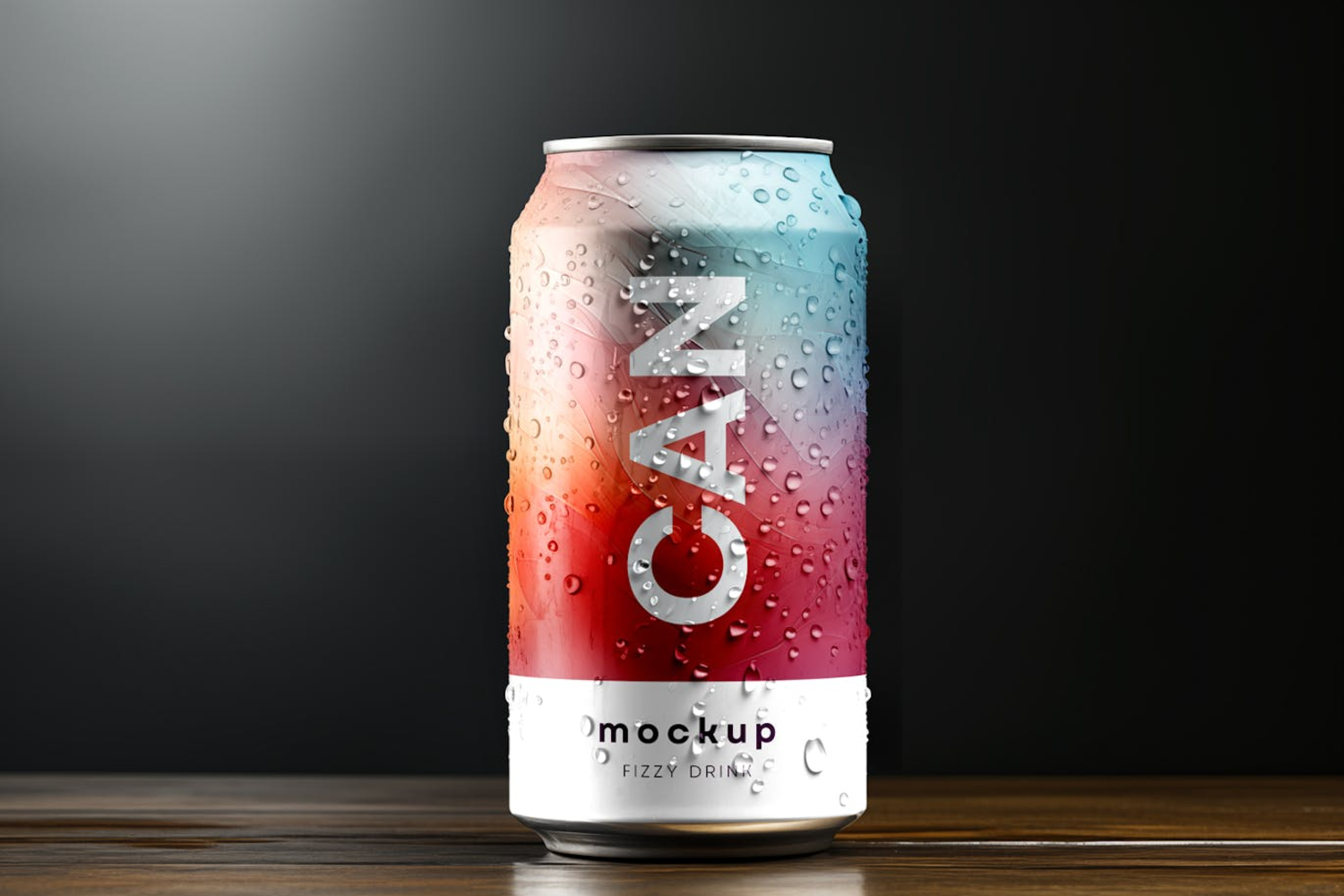 6289 创意设计碳酸包装罐样机-Can Mockup