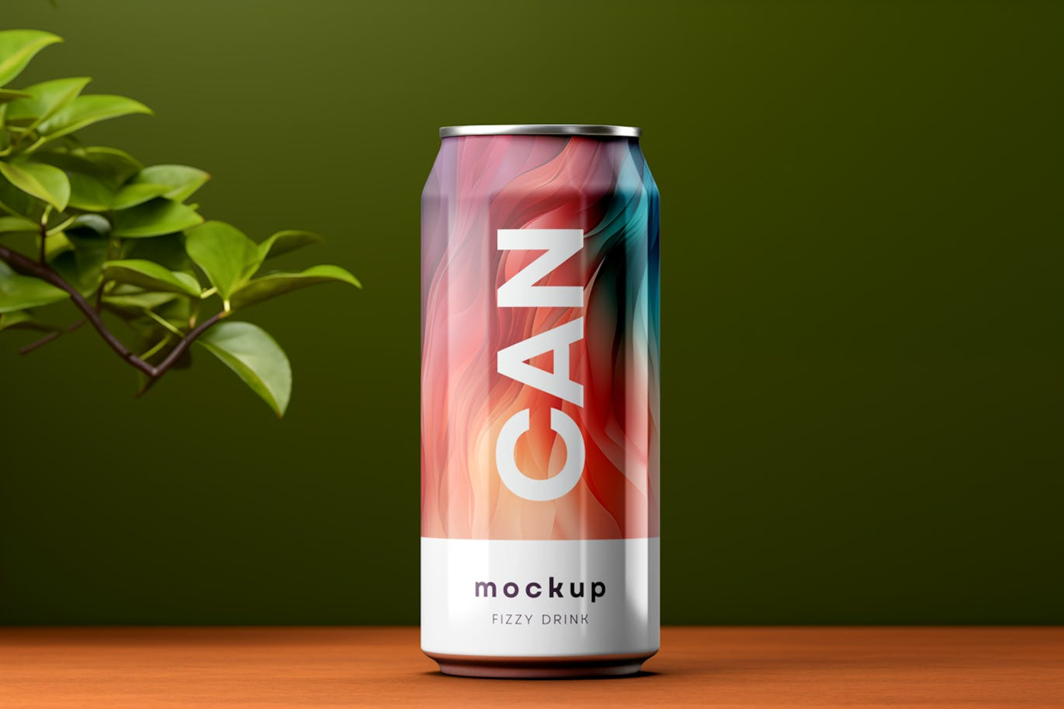 6289 创意设计碳酸包装罐样机-Can Mockup