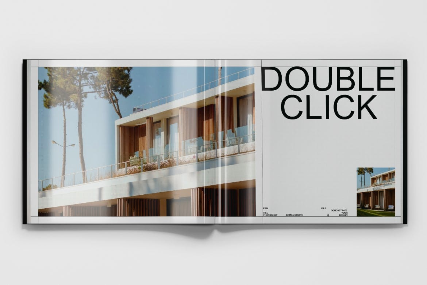 6296 光泽的杂志设计展示样机glossy magazine mockup