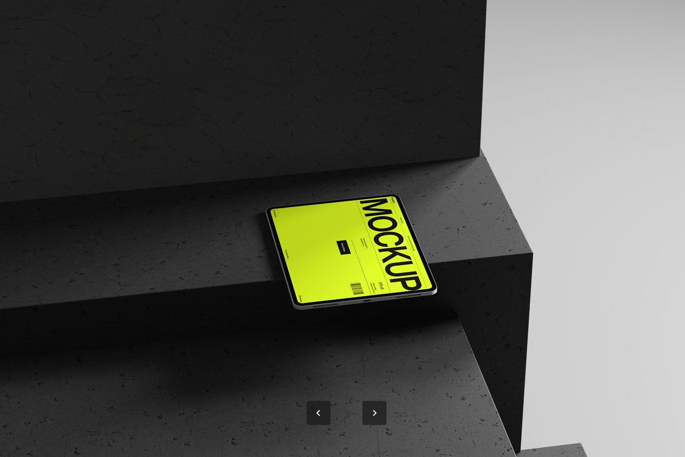 PSD平板样机素材4K高清Tablet Mockup可编辑分层文件UI设计神器Tablet Display Mockup Kit-果觅网