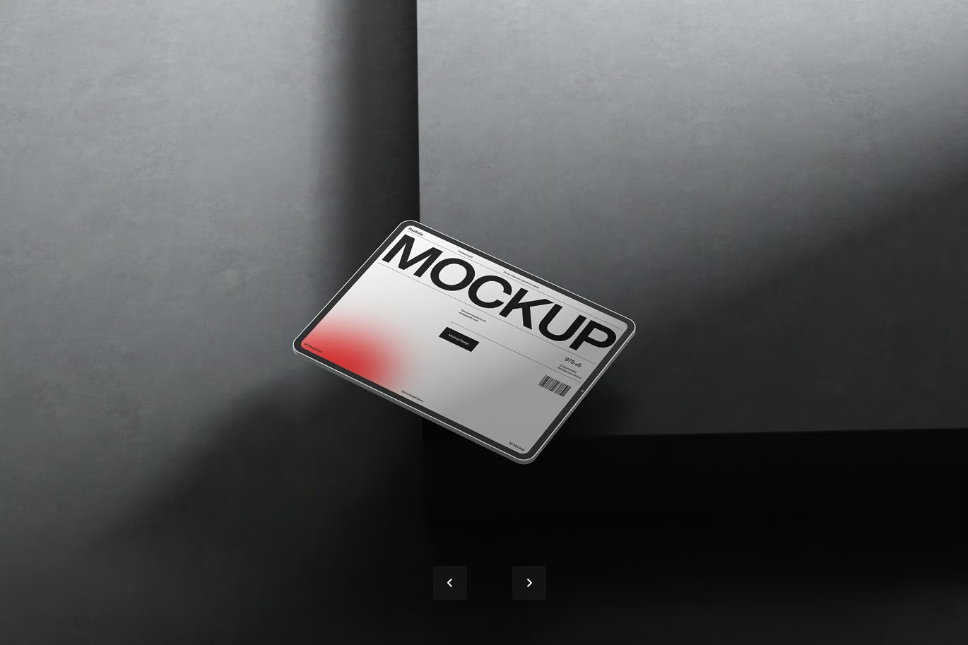 PSD平板样机素材4K高清Tablet Mockup可编辑分层文件UI设计神器Tablet Display Mockup Kit-果觅网