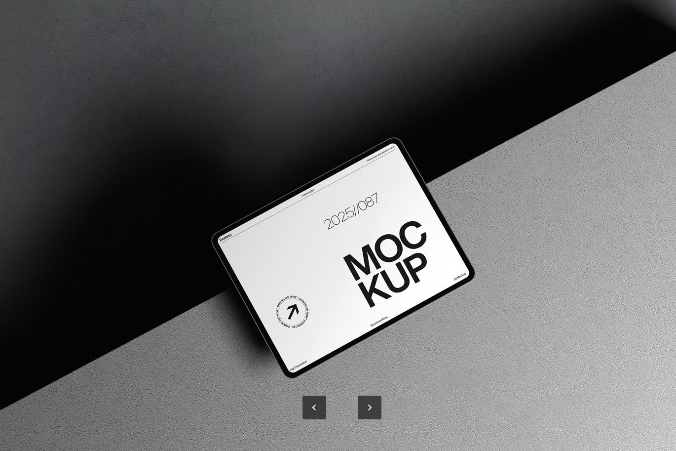 可编辑Tablet屏幕PSD样机分层Mockup布局4K高清商用素材Tablet Screen Mockup Layout-果觅网