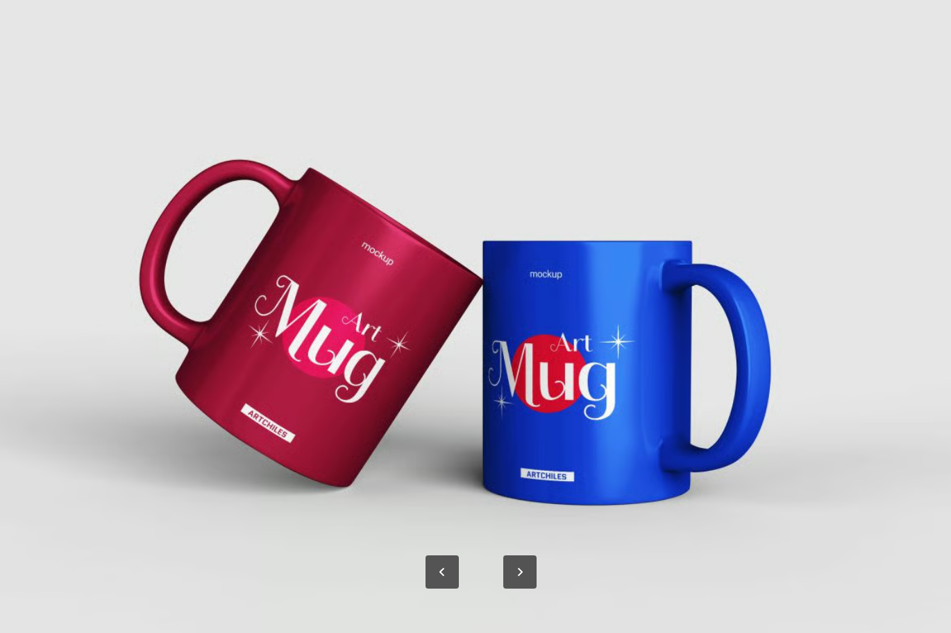 G6339 PS样机Mug Mockup咖啡杯分层可编辑智能对象ins风极简包装展示素材Mug Mockup