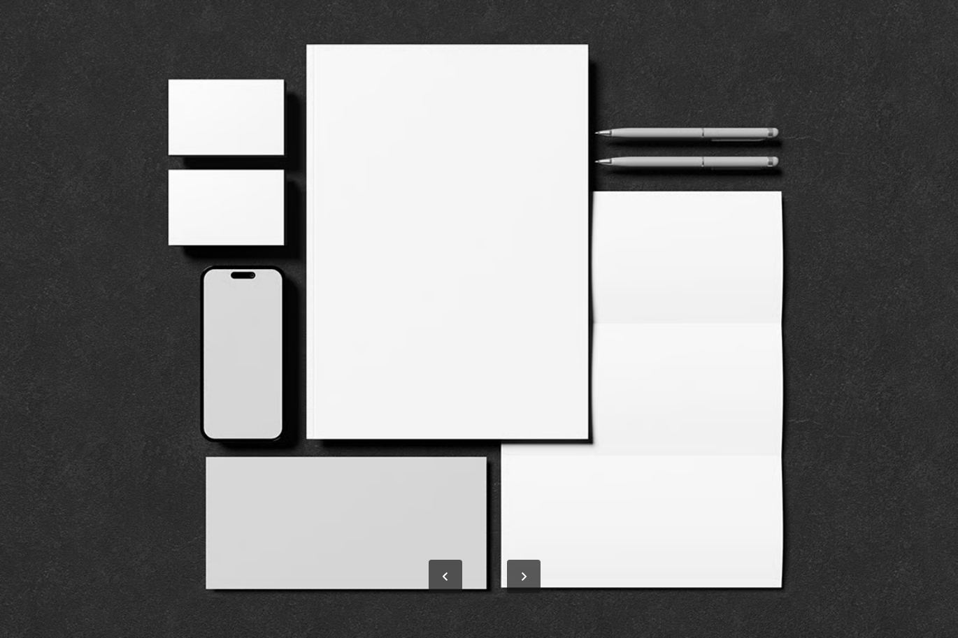 2025新款PSD分层样机 高端品牌展示模板 可编辑文字设计师必备Branding Mockup-果觅网