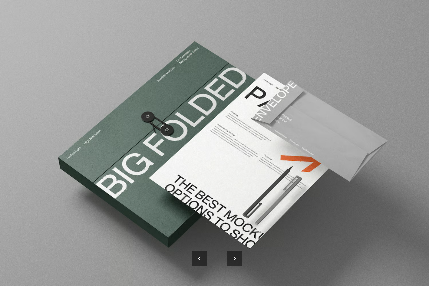 PSD分层文具样机模板办公用品立体展示可编辑高清场景效果图Stationery Presentation Mockup Template-果觅网