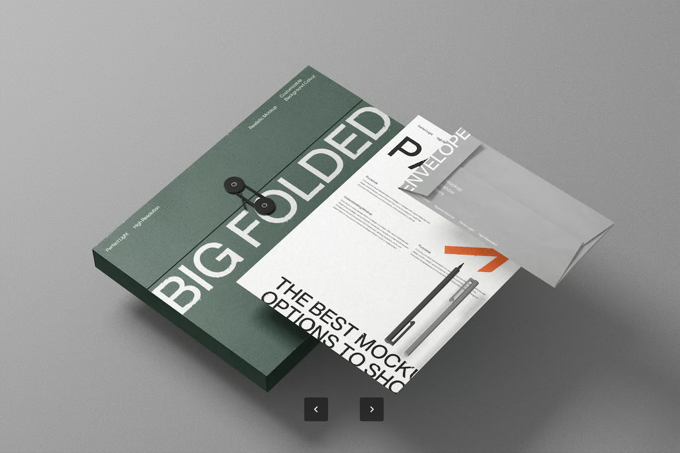 G6365 PSD分层文具样机模板办公用品立体展示可编辑高清场景效果图Stationery Presentation Mockup Template