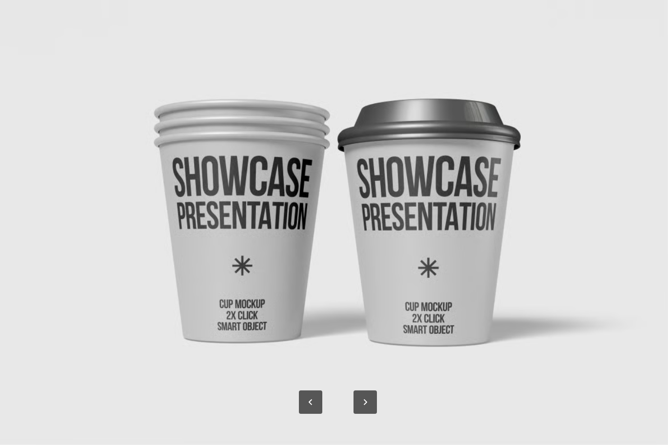 G6373 PSD分层可编辑咖啡杯3D立体样机高分辨率Cup Mockup