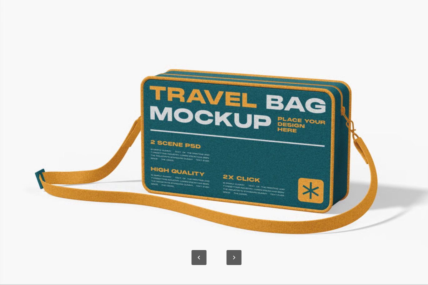 G6383 高端质感PSD分层手提包样机 可编辑设计素材 包装展示模板Bag Mockup