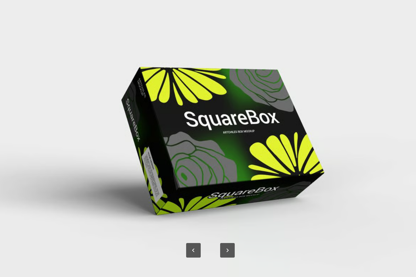 高端可编辑PSD分层包装盒样机 商业产品展示模板 智能对象Box MockupBox Mockup-果觅网