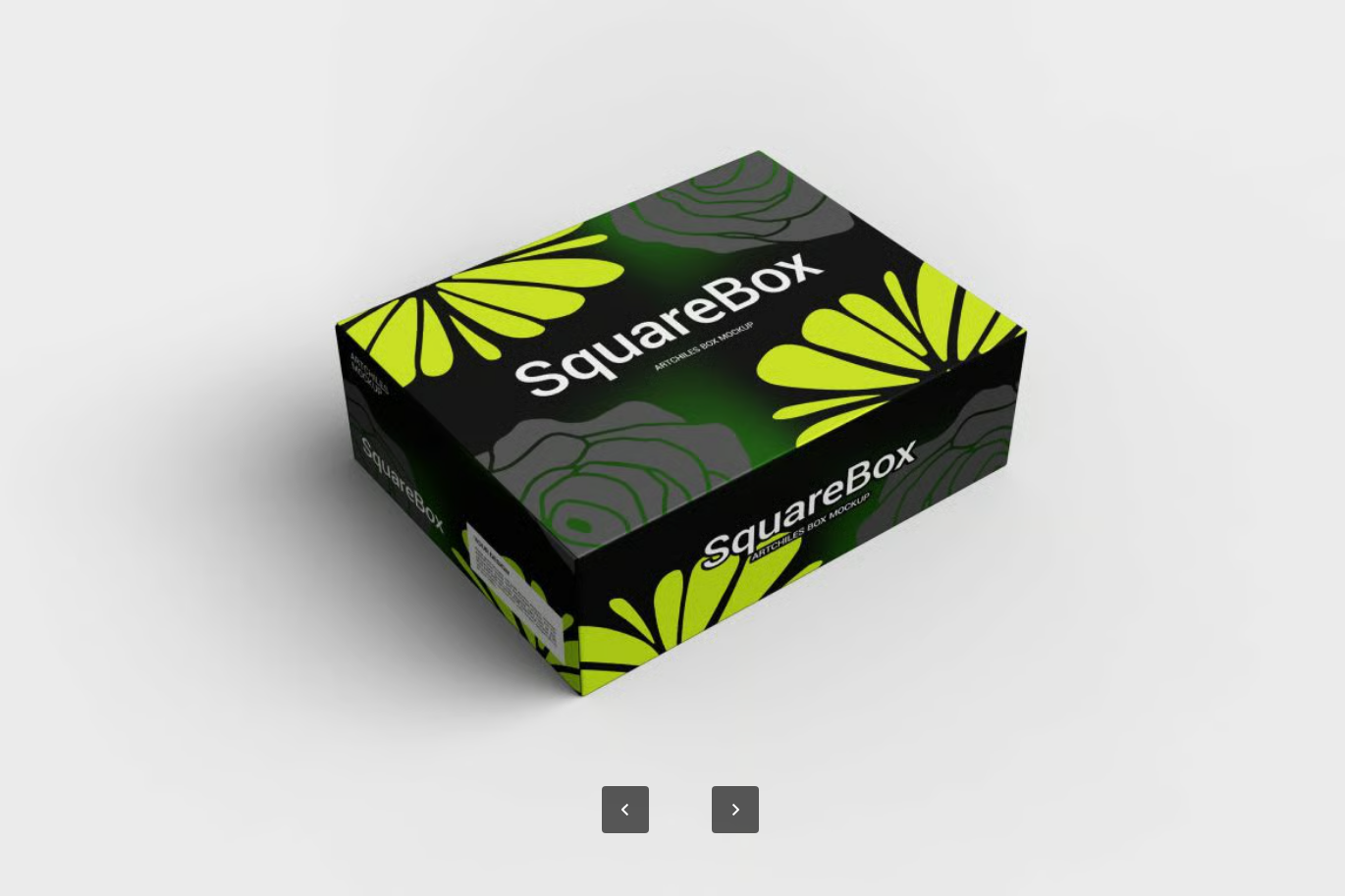 高端可编辑PSD分层包装盒样机 商业产品展示模板 智能对象Box MockupBox Mockup-果觅网
