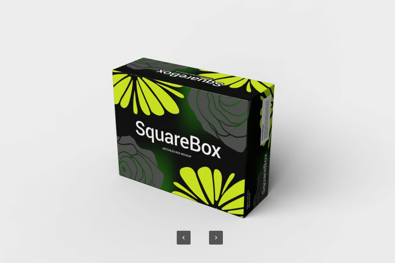 G6391 高端可编辑PSD分层包装盒样机 商业产品展示模板 智能对象Box MockupBox Mockup