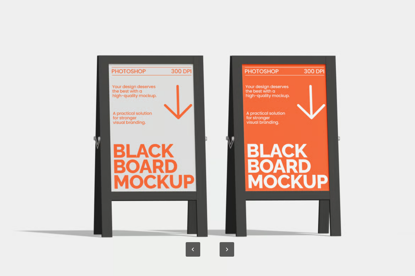PSD分层高端广告牌样机3D立体展示可替换智能对象素材Signage Mockup-果觅网