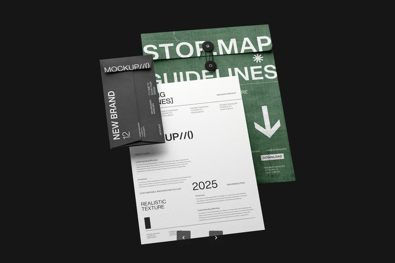 G6407 高端Modern文具品牌样机PSD分层办公用品包装展示素材Modern Stationery Branding Mockup Set