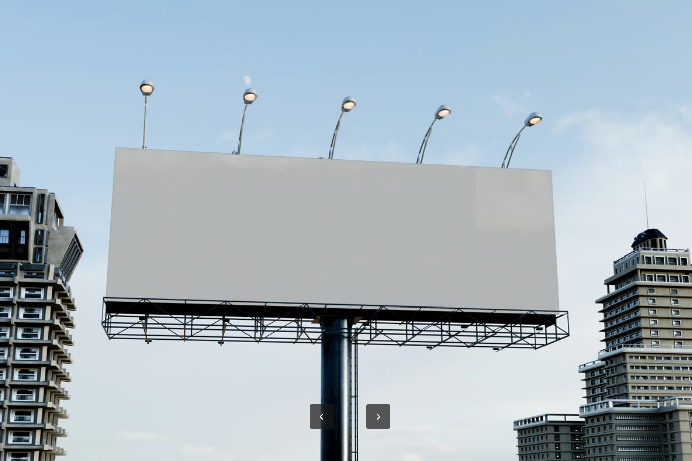 城市广告牌PSD分层样机 高清户外商业设计素材可编辑文字City Billboard Mockup-果觅网