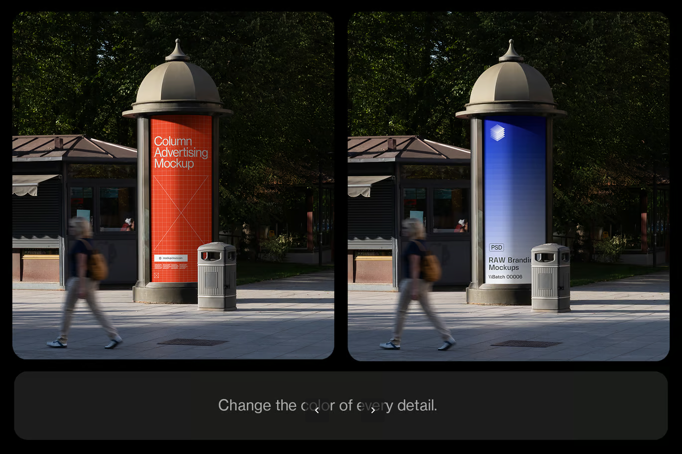 PS样机城市品牌广告牌RAW系列高清可编辑设计师必备City Branding Billboard Mockups   RAW Series 4-果觅网