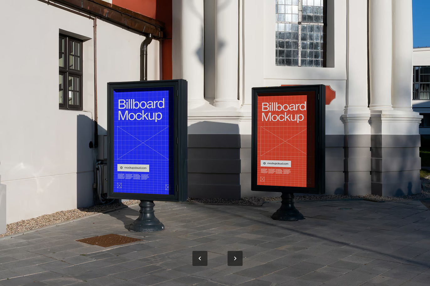 PS样机城市品牌广告牌RAW系列高清可编辑设计师必备City Branding Billboard Mockups   RAW Series 4-果觅网