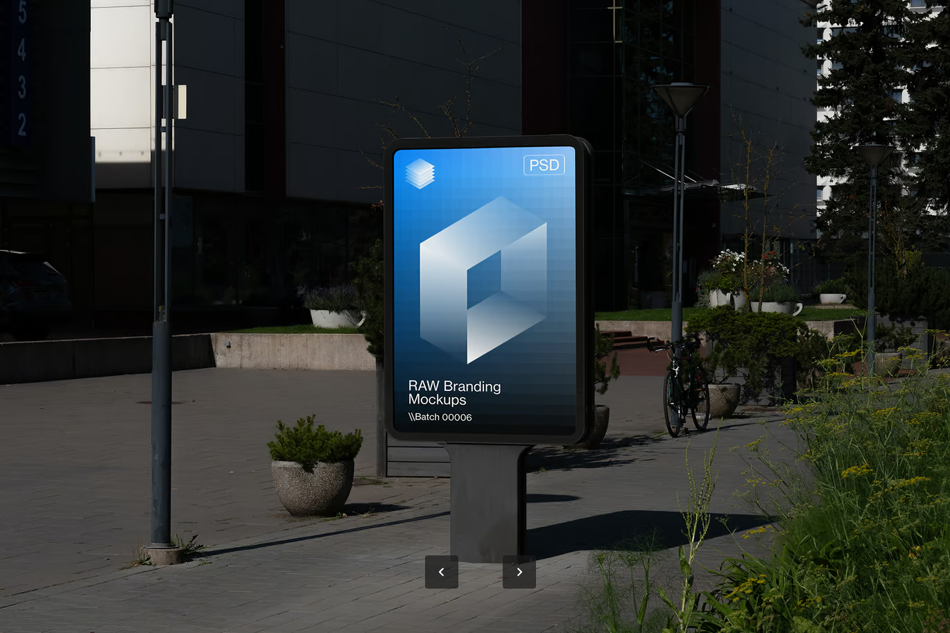 4K高清城市品牌PSD样机 RAW系列分层可编辑商业设计City Branding Billboard Mockups   RAW Series 4-果觅网