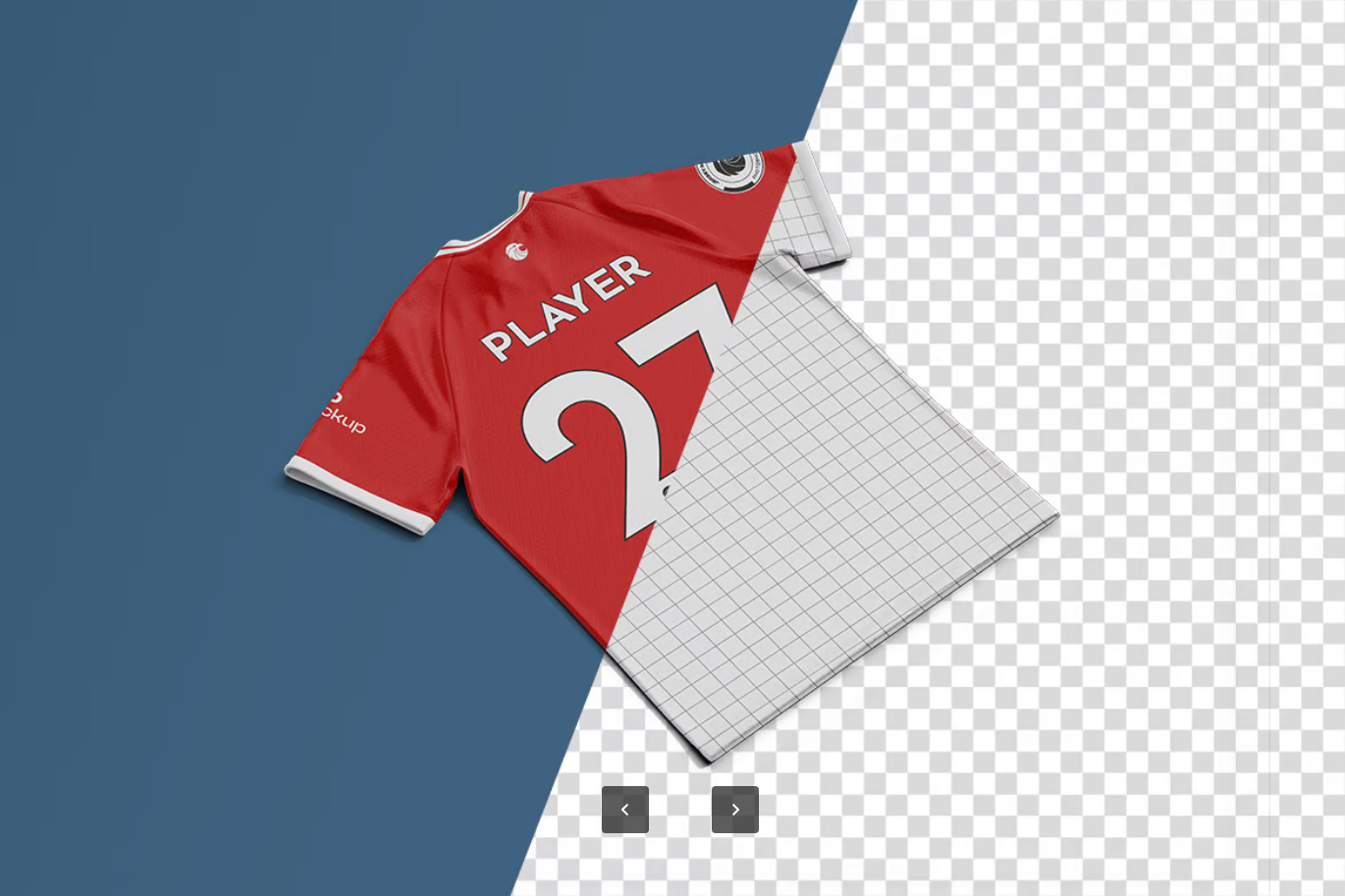 2025新款Jersey球衣PSD分层样机 可编辑文字3D效果设计师必备高端质感Jersey Mockup-果觅网