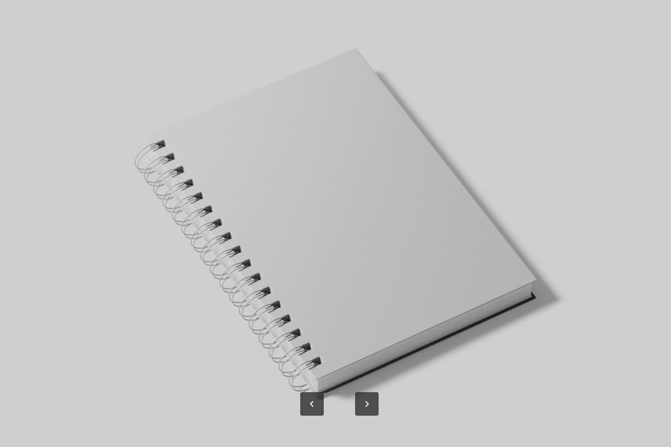 Notebook Mockup PS样机 PSD分层可编辑设计师专用高端笔记本模型Notebook Mockup-果觅网