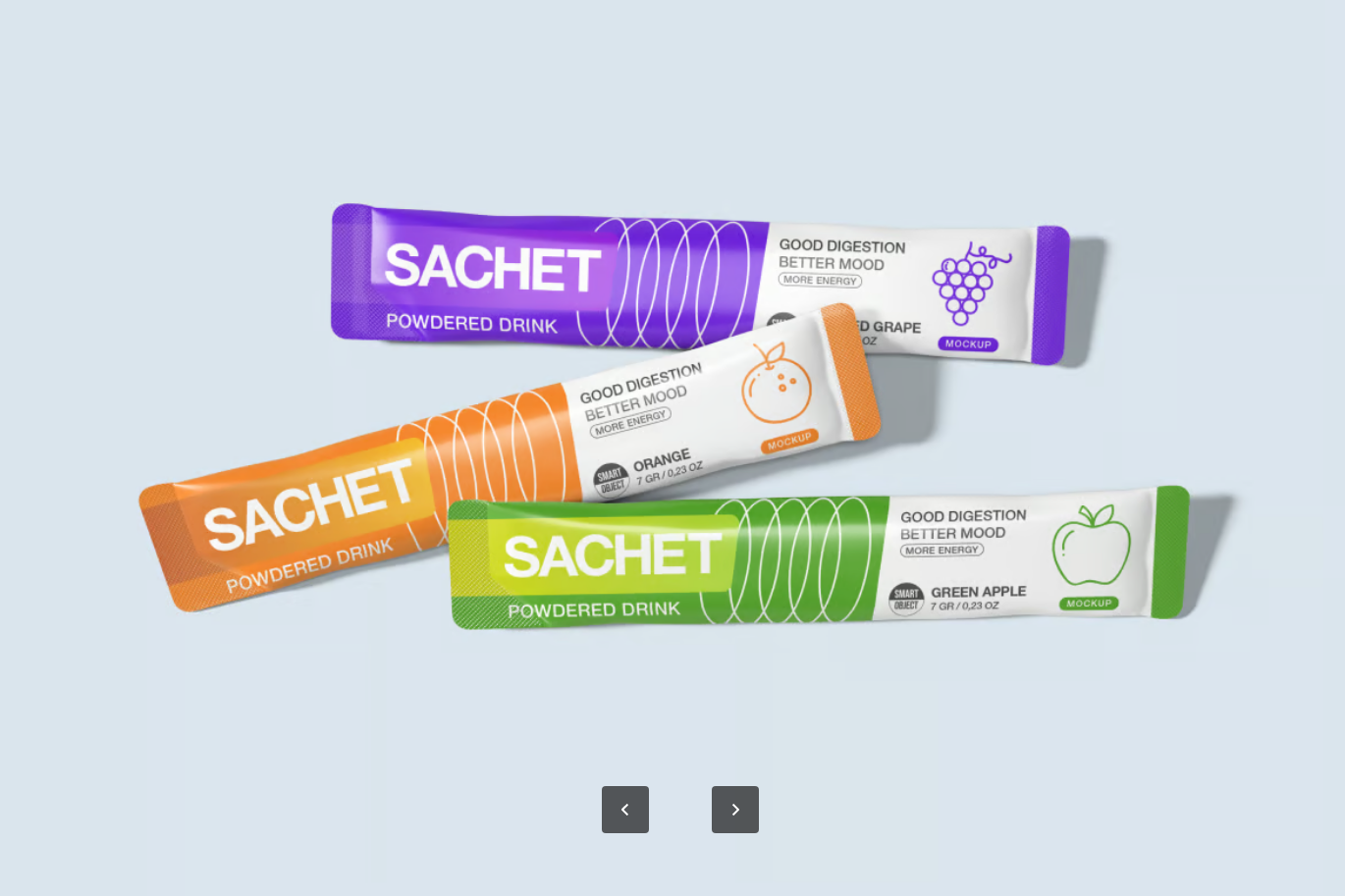 2025新款Long Sachet PSD分层样机素材可编辑香囊包装设计MockupLong Sachet Mockup-果觅网
