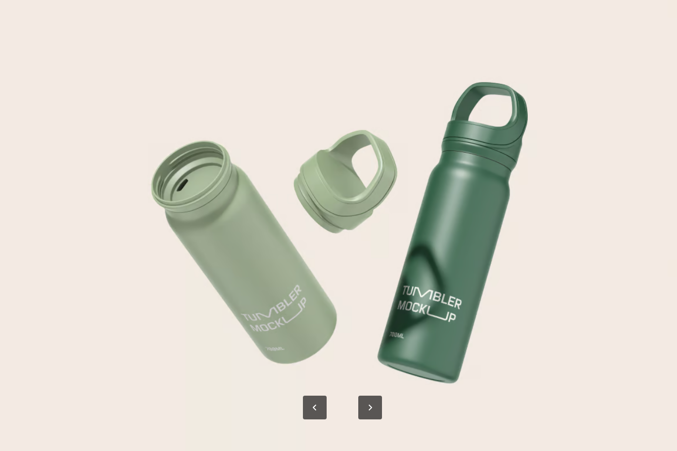 G6447 PS分层Tumbler水杯样机360度展示可编辑模板高分辨率透明背景Tumbler Mockup