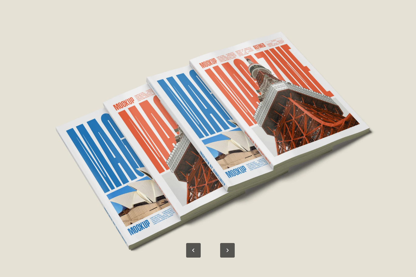 G6449 2025高端PSD分层杂志封面样机可编辑设计师必备Magazine Cover Mockup